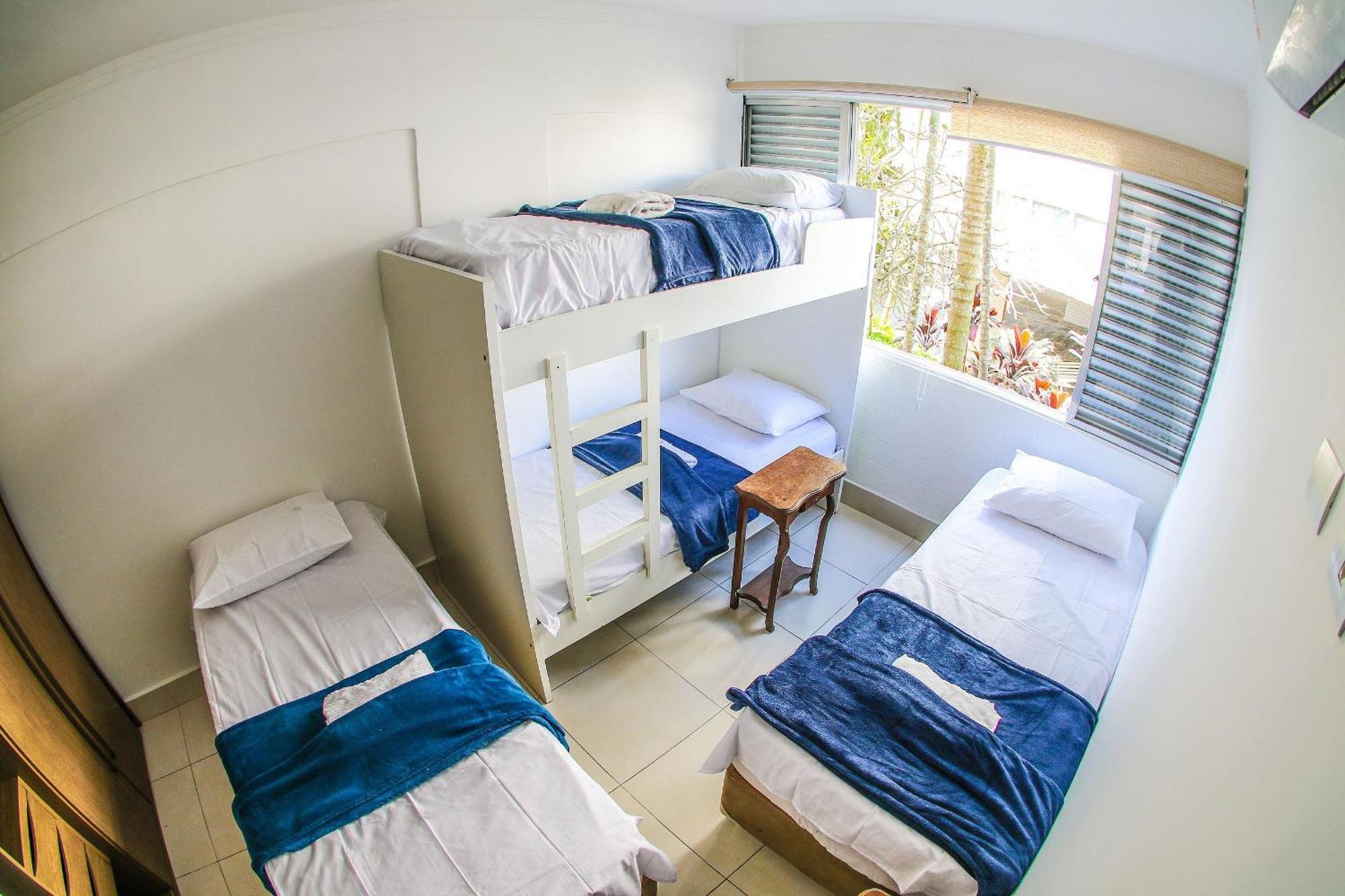 5E-Pe Na Areia Da Praia Do Tombo, 2 Quartos, Ar Cond, 2 Banheiros,2 Vagas+Roupas De Cama Guarujá Exteriör bild