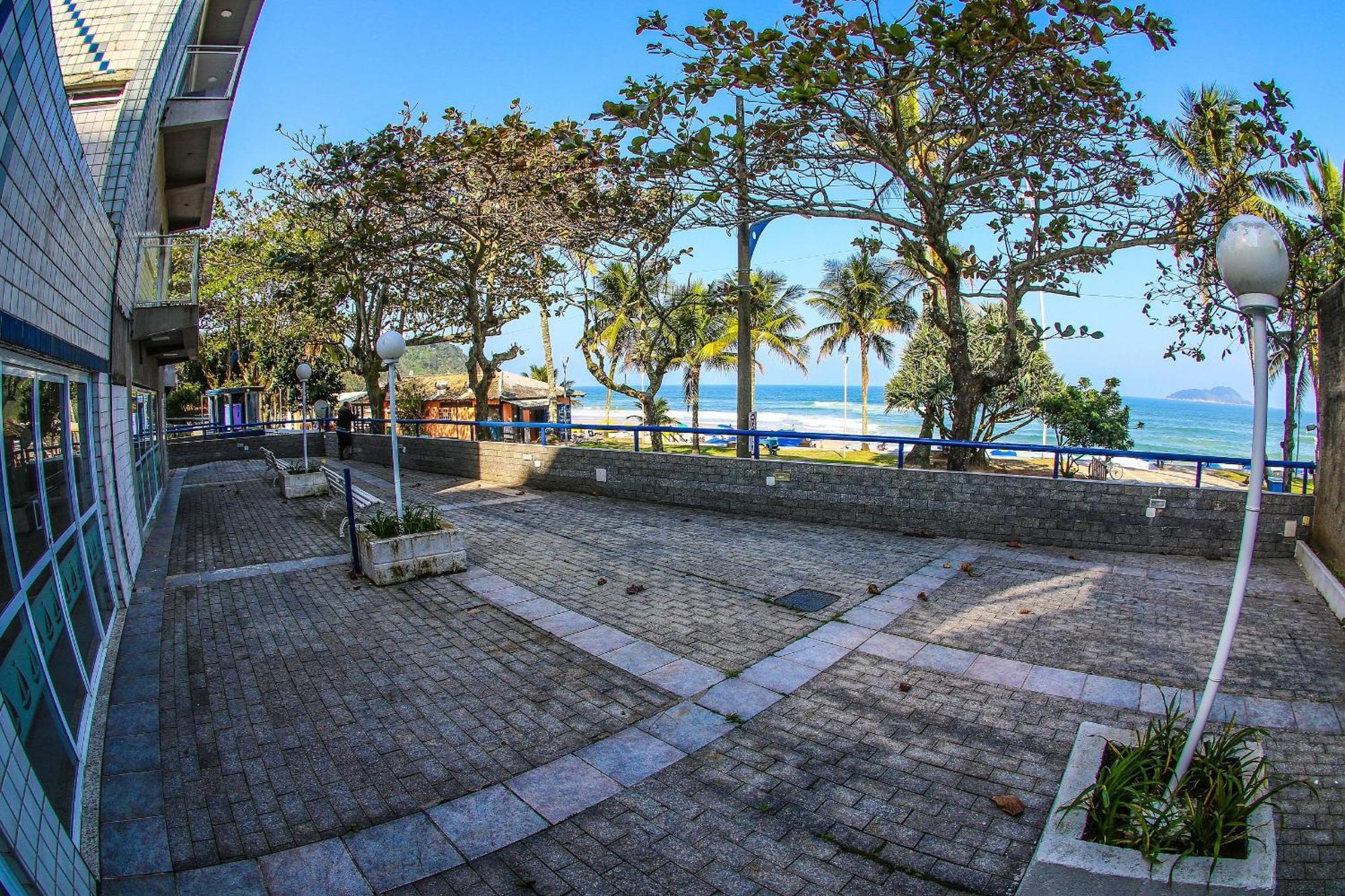 5E-Pe Na Areia Da Praia Do Tombo, 2 Quartos, Ar Cond, 2 Banheiros,2 Vagas+Roupas De Cama Guarujá Exteriör bild